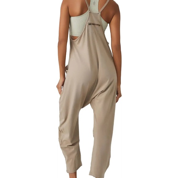 FP Movement by Free People Tan Hot Shot Onesie Medium - Picture 2 of 15